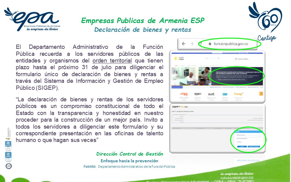 Declaracion de bienes